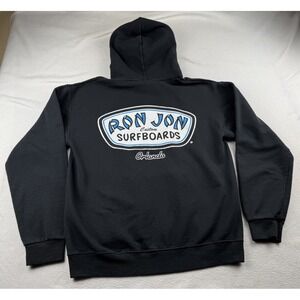 Ron Jon Surfboards Orlando Black Hoodie Size M